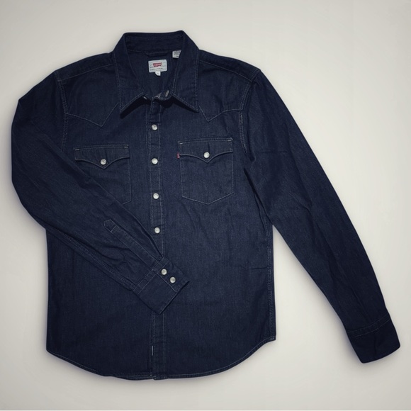 Levi's Barstow Western Shirt (Size S, 34-36) - Picture 4 of 10